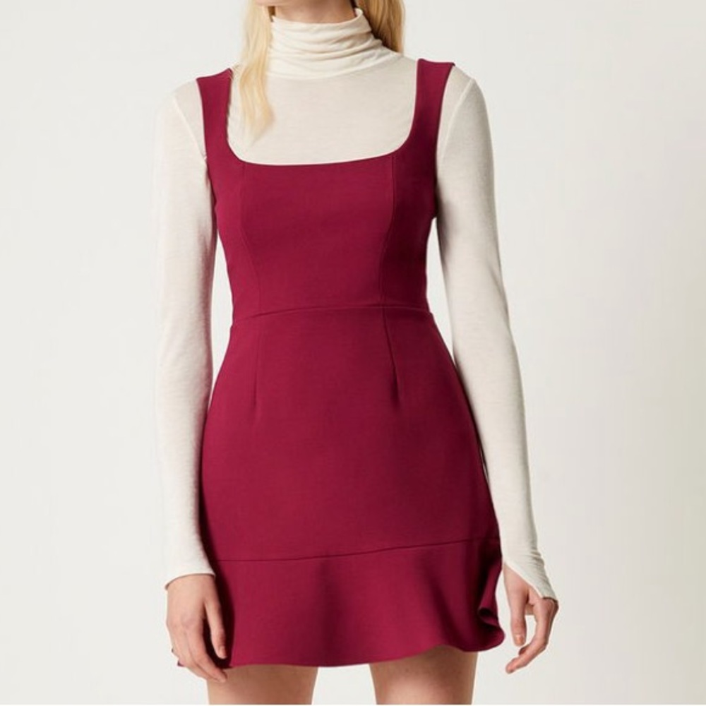 French Connection Dorothea Flare Strappy Dress
